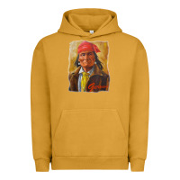 Pigment Peanut Butter geronimo apache warrior native american t shirt Urban Hoodie - linhVisuals