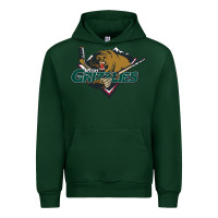Forest Green the-utah-grizzlies-pen Urban Hoodie - linhVisuals