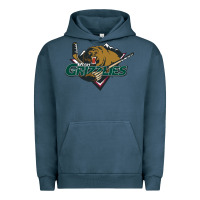 Pigment Midnight Navy the-utah-grizzlies-pen Urban Hoodie - linhVisuals