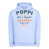Pigment Grape Ice Mens Poppi Like a Regular Grandpa Funny Fathers Day Urban Hoodie - linhVisuals