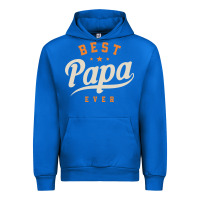 Cobalt Mens Best Papa Ever Funny Fathers Day Urban Hoodie - linhVisuals