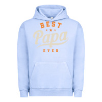 Pigment Grape Ice Mens Best Papa Ever Funny Fathers Day Urban Hoodie - linhVisuals