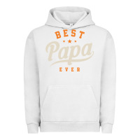 Pigment Lunar Rock Mens Best Papa Ever Funny Fathers Day Urban Hoodie - linhVisuals