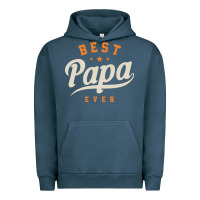 Mens Best Papa Ever Funny Fathers Day Urban Hoodie | Teevron
