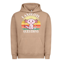 Pigment Burro i axolotl questions funny axolotl costume for axolotl lovers t shirt Urban Hoodie - linhVisuals
