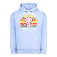 Pigment Grape Ice i axolotl questions funny axolotl costume for axolotl lovers t shirt Urban Hoodie - linhVisuals
