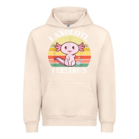 Sandshell i axolotl questions funny axolotl costume for axolotl lovers t shirt Urban Hoodie - linhVisuals