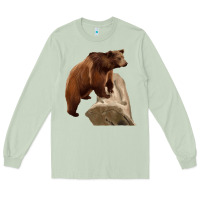 Matcha California Grizzly Bear Long Sleeve Tee - RanaPortraitStore