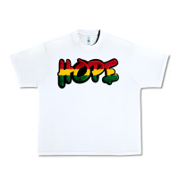 White Juneteenth hope Urban Heavy Tee - FaDigitalArtStudio
