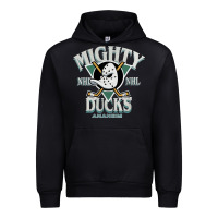 Black vintage mighty sports ducks Urban Hoodie - linhVisuals