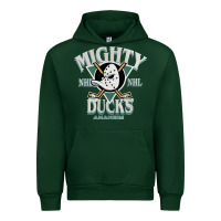 Forest Green vintage mighty sports ducks Urban Hoodie - linhVisuals