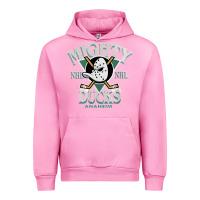 Fuchsia Pink vintage mighty sports ducks Urban Hoodie - linhVisuals