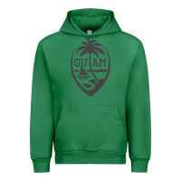 Emerald guam seal guam flag usa guamanian chamorro gifts pullover hoodie Urban Hoodie - linhVisuals