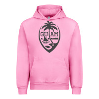 Fuchsia Pink guam seal guam flag usa guamanian chamorro gifts pullover hoodie Urban Hoodie - linhVisuals