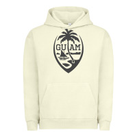 Pigment Pistachio guam seal guam flag usa guamanian chamorro gifts pullover hoodie Urban Hoodie - linhVisuals
