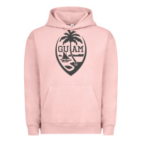 Pigment Salmon guam seal guam flag usa guamanian chamorro gifts pullover hoodie Urban Hoodie - linhVisuals