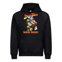 Black woo hoo duck tales art gift for fans Urban Hoodie - linhVisuals