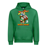 Emerald woo hoo duck tales art gift for fans Urban Hoodie - linhVisuals