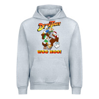 Heather Grey woo hoo duck tales art gift for fans Urban Hoodie - linhVisuals