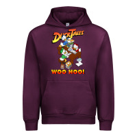 Mauve Wine woo hoo duck tales art gift for fans Urban Hoodie - linhVisuals