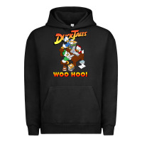 Pigment Black woo hoo duck tales art gift for fans Urban Hoodie - linhVisuals