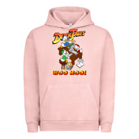 Pigment Salmon woo hoo duck tales art gift for fans Urban Hoodie - linhVisuals