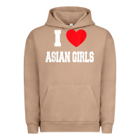 Pigment Burro i love asian girls t shirt Urban Hoodie - linhVisuals