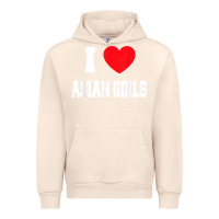 Sandshell i love asian girls t shirt Urban Hoodie - linhVisuals