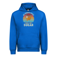 Cobalt womens my favorite people call me sugar cute sloth lover grandma Urban Hoodie - linhVisuals