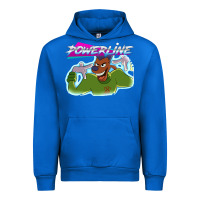 Cobalt powerline Urban Hoodie - linhVisuals