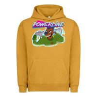 Pigment Peanut Butter powerline Urban Hoodie - linhVisuals