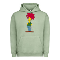 Pigment Oil Green simpson Urban Hoodie - linhVisuals