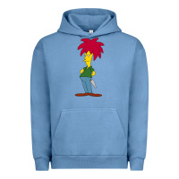 Pigment Pebble Blue simpson Urban Hoodie - linhVisuals