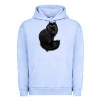 Pigment Grape Ice black cat Urban Hoodie - linhVisuals