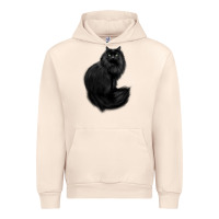 Sandshell black cat Urban Hoodie - linhVisuals