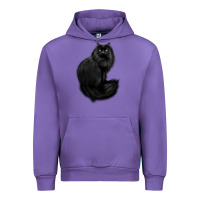 Tulip black cat Urban Hoodie - linhVisuals
