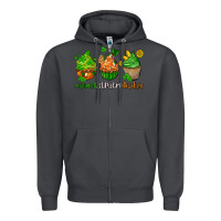 Smoke sweet st patricks day cupcake Zipper Hoodie - AdoDesignShop