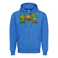 True Royal sweet st patricks day cupcake Zipper Hoodie - AdoDesignShop