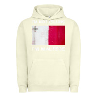Pigment Pistachio i'm not yelling i'm maltese shirt  malta flag t shirt Urban Hoodie - linhVisuals