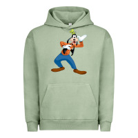 Pigment Oil Green goofy Urban Hoodie - linhVisuals