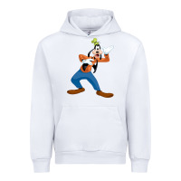 White goofy Urban Hoodie - linhVisuals