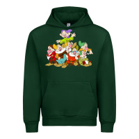 Forest Green grumpy dopey dwarf Urban Hoodie - linhVisuals