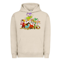 Pigment French Oak grumpy dopey dwarf Urban Hoodie - linhVisuals