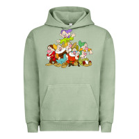 Pigment Oil Green grumpy dopey dwarf Urban Hoodie - linhVisuals