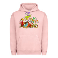 Pigment Salmon grumpy dopey dwarf Urban Hoodie - linhVisuals
