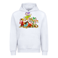 White grumpy dopey dwarf Urban Hoodie - linhVisuals