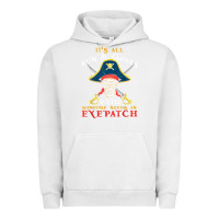 Pigment Lunar Rock it's all fun & games until someone needs an eyepatch pirate t shirt Urban Hoodie - linhVisuals