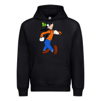 Black goofy Urban Hoodie - linhVisuals
