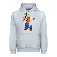 Heather Grey goofy Urban Hoodie - linhVisuals