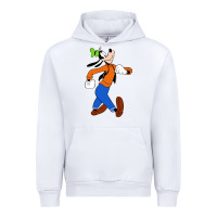 White goofy Urban Hoodie - linhVisuals